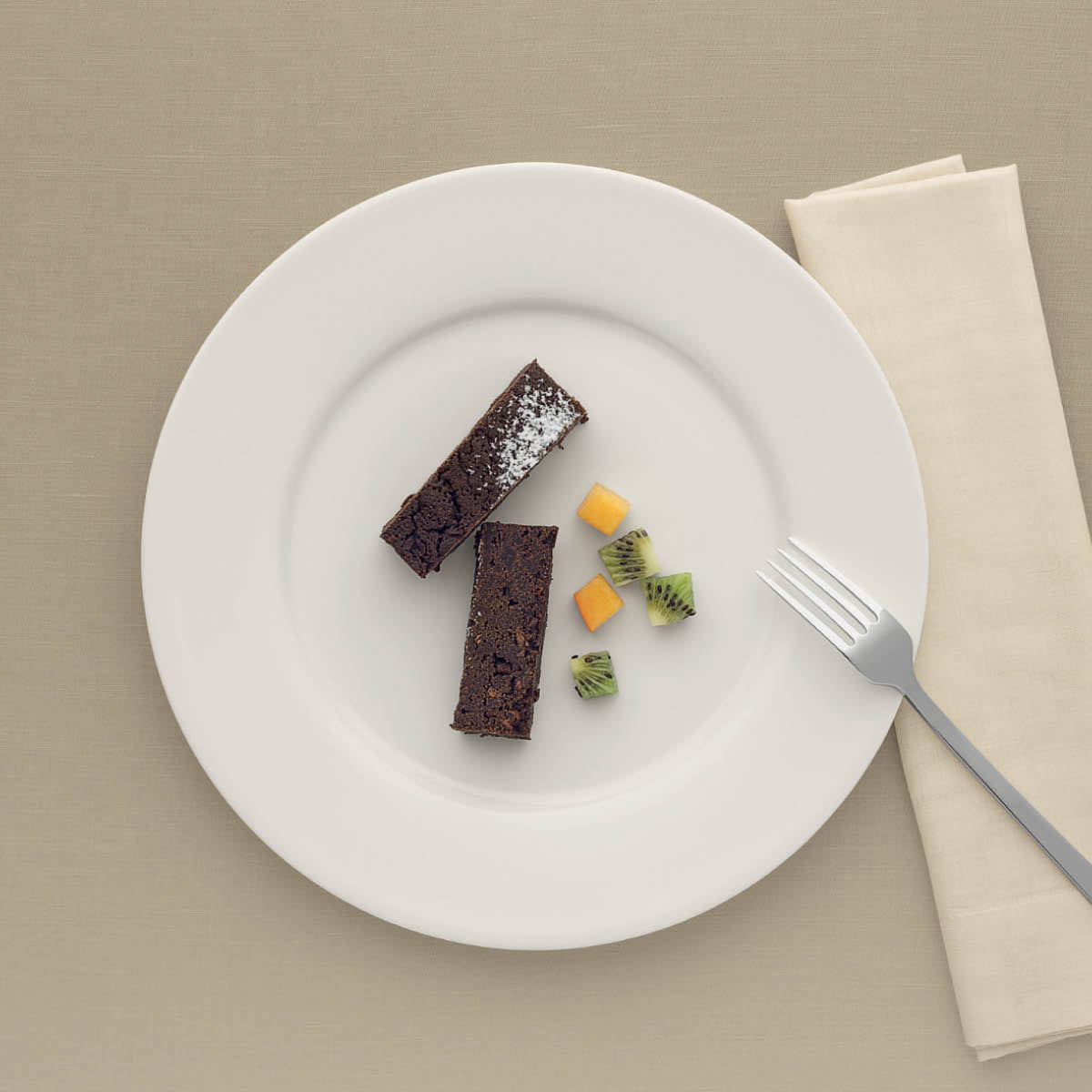 BHS6690022 Bauscher Bauscher Purity Round Flat Plate with Wide Rim 220mm Tomkin Australia Hospitality Supplies