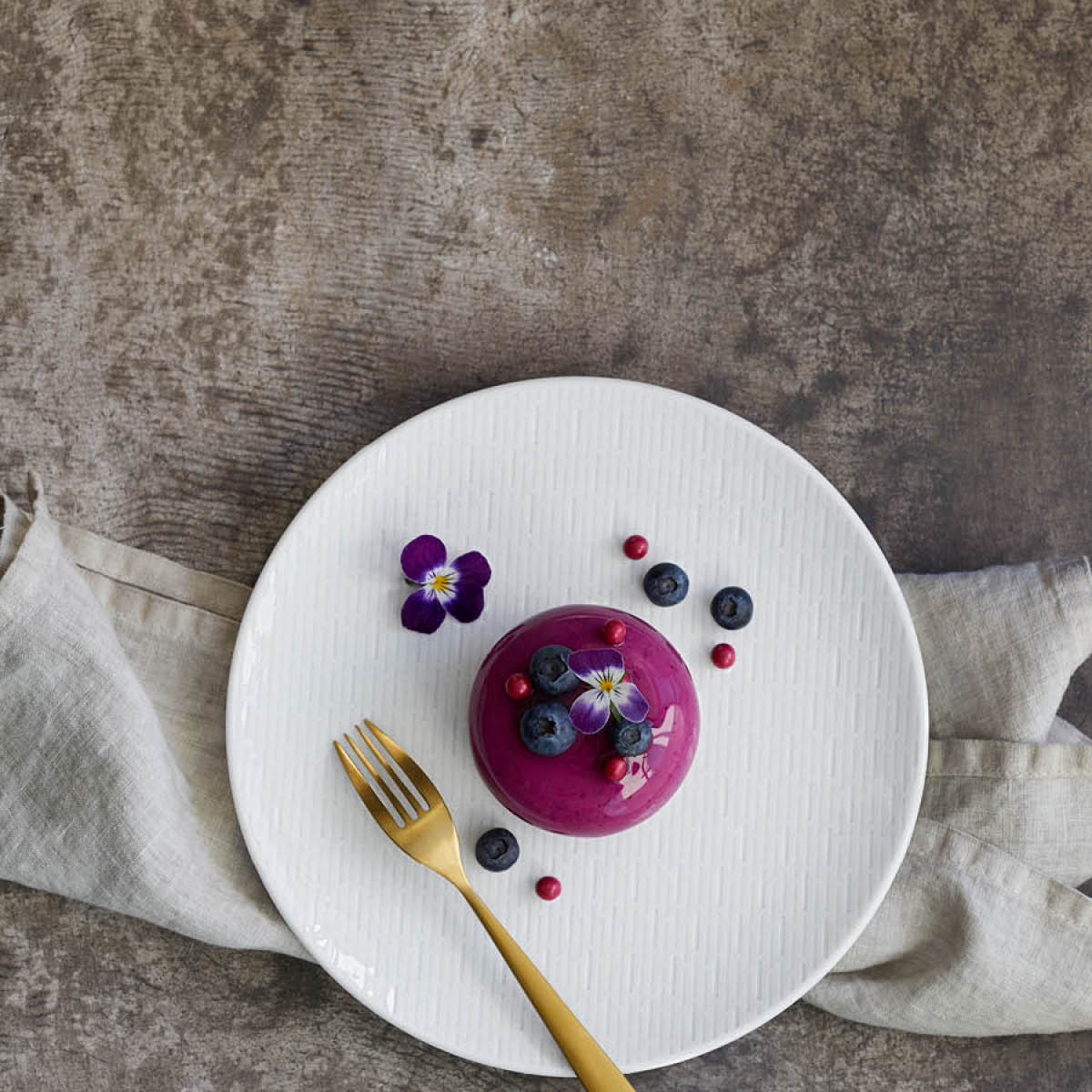 Scope Linea Round Coupe Dish 950ml With External Relief Design