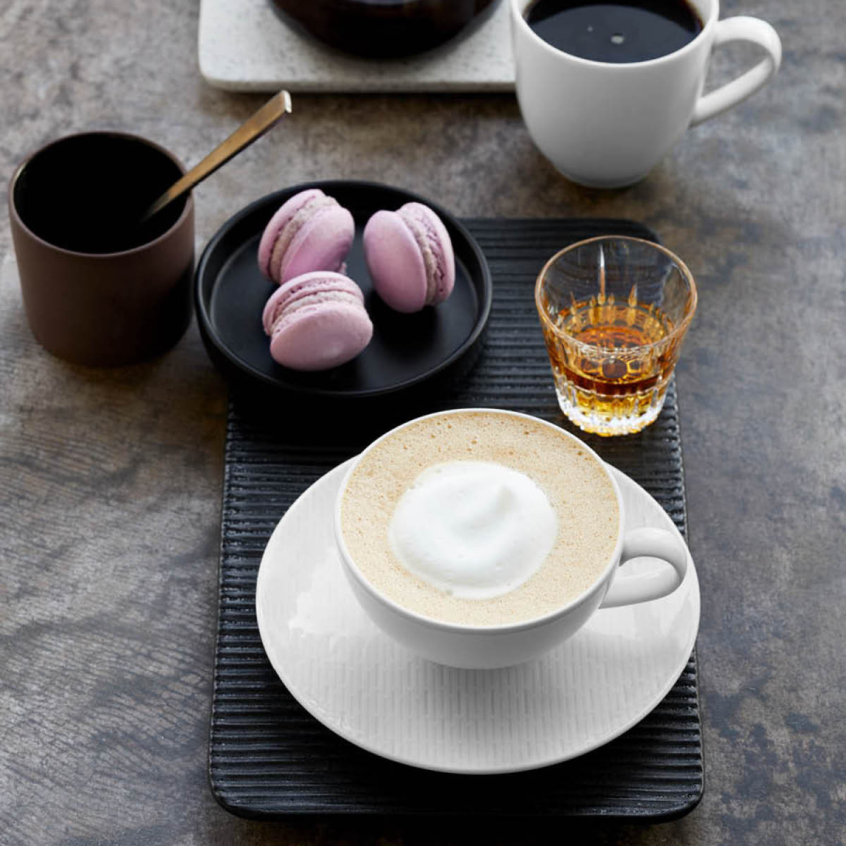 BHS6736980 Bauscher Bauscher Scope Linea Round Coupe Combi Relief Saucer 160mm Tomkin Australia Hospitality Supplies