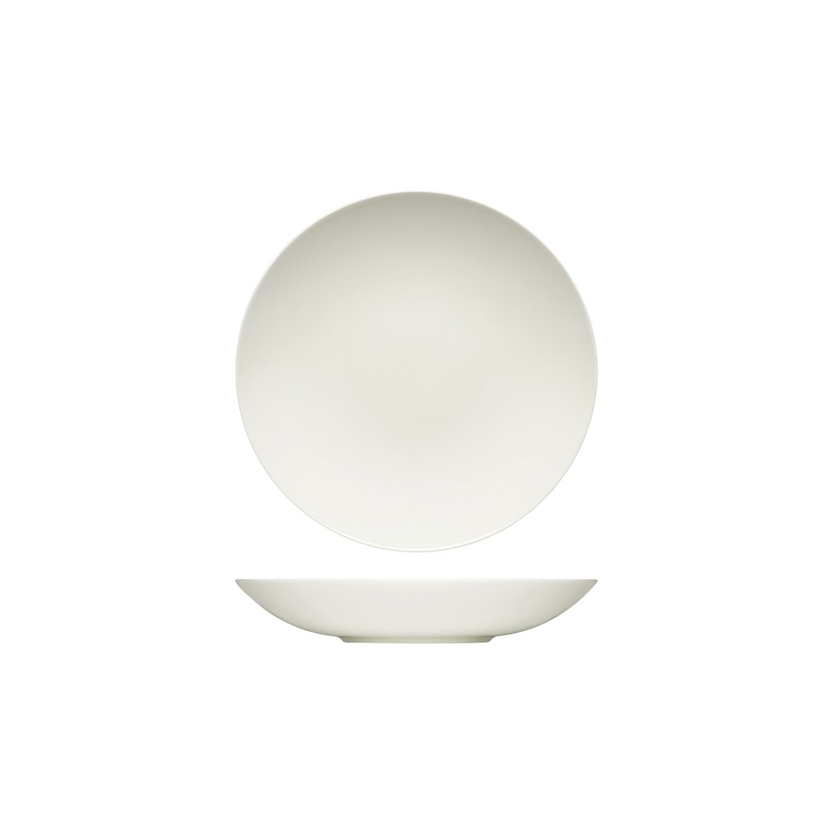 BHS6691324 Bauscher Bauscher Purity Round Deep Coupe Plate 240x41mm Tomkin Australia Hospitality Supplies