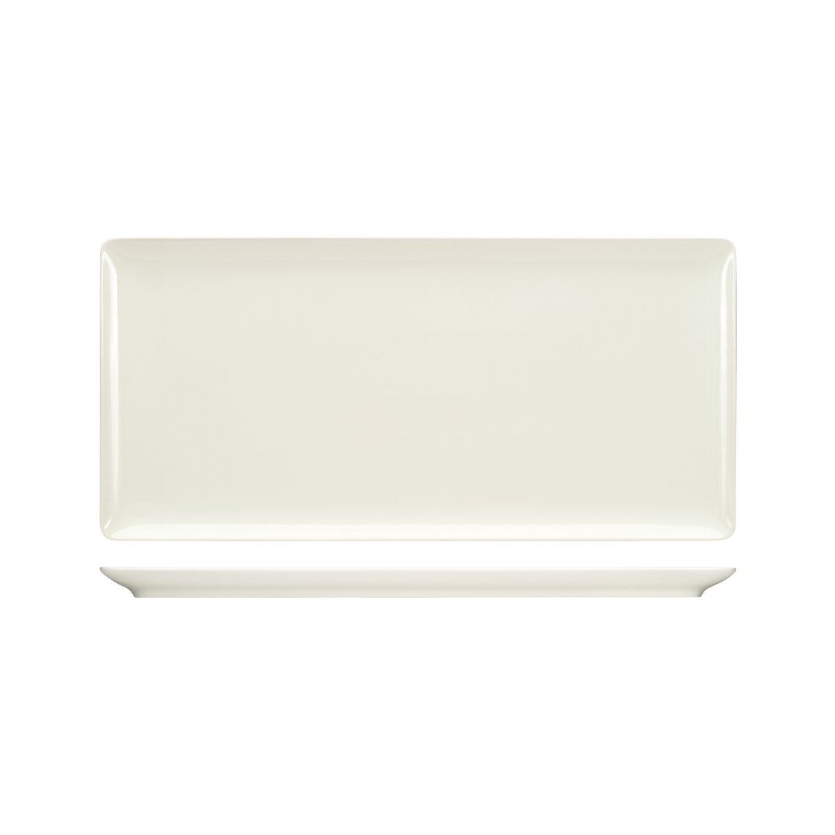 BHS6692342 Bauscher Bauscher Purity Rectangular Coupe Platter 420x200mm Tomkin Australia Hospitality Supplies