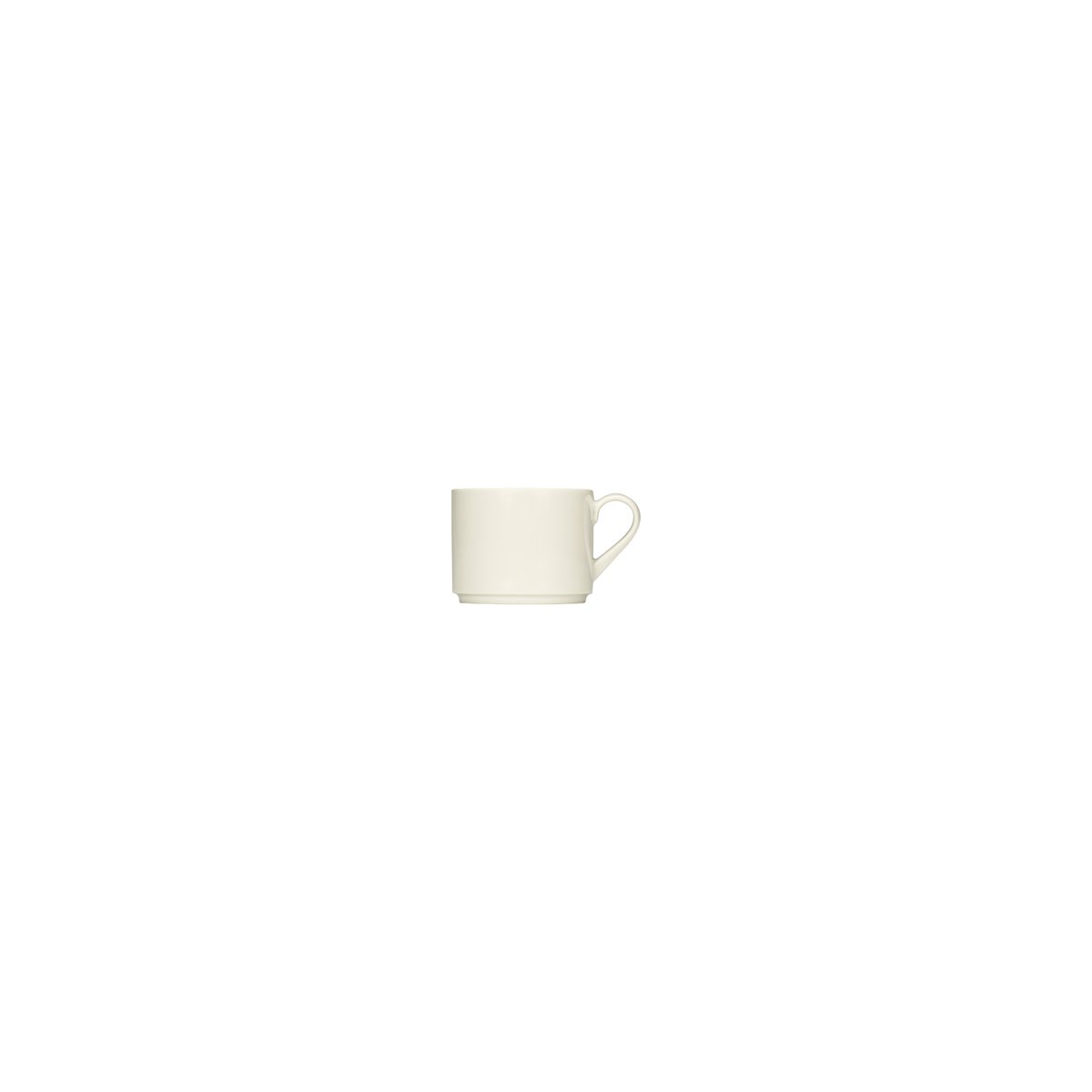 BHS6695119 Bauscher Bauscher Purity Stackable Cup 190ml Tomkin Australia Hospitality Supplies