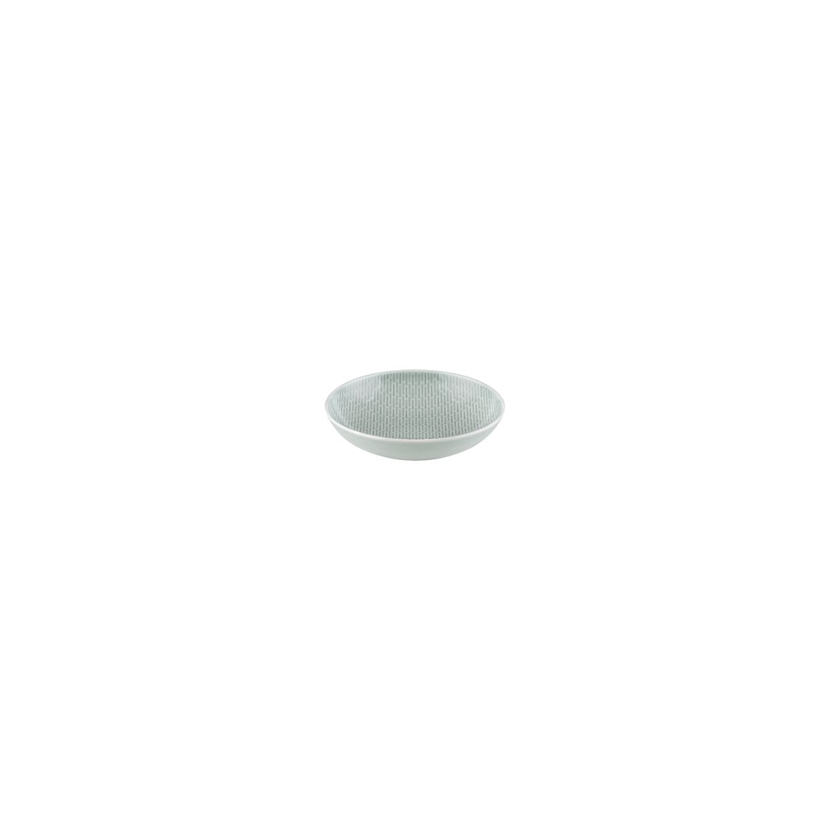 BHS6736162B Bauscher Bauscher Scope Glow Sea Round Coupe Relief Dish 120x33mm / 200ml Tomkin Australia Hospitality Supplies