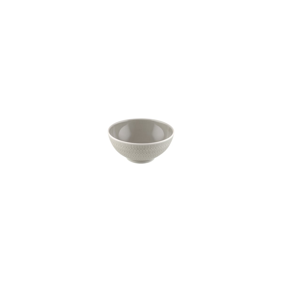 BHS6736545A Bauscher Bauscher Scope Glow Grey Round Relief Bowl 134x62mm / 450ml Tomkin Australia Hospitality Supplies