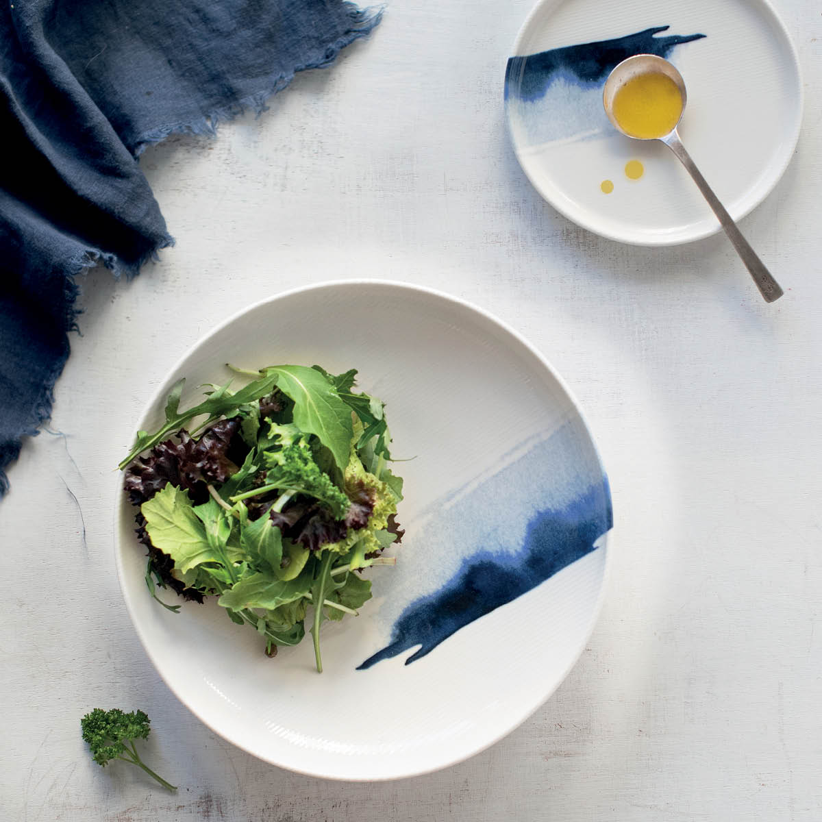 130284 Bonna Blue Wave Hygge Round Bowl 140x50mm / 450ml Tomkin Australia Hospitality Supplies