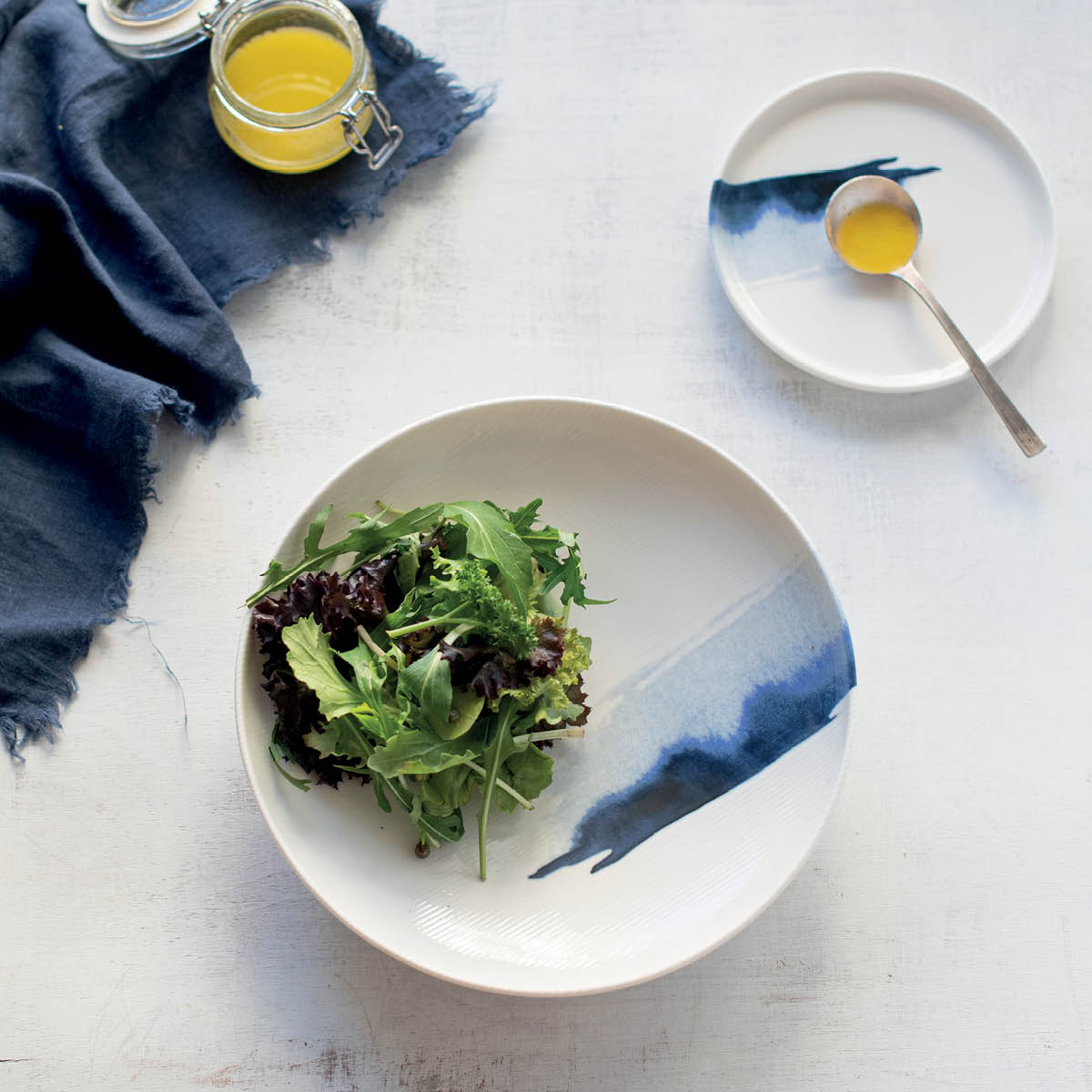 130289 Bonna Blue Wave Hygge Oval Platter 340x230x18mm Tomkin Australia Hospitality Supplies