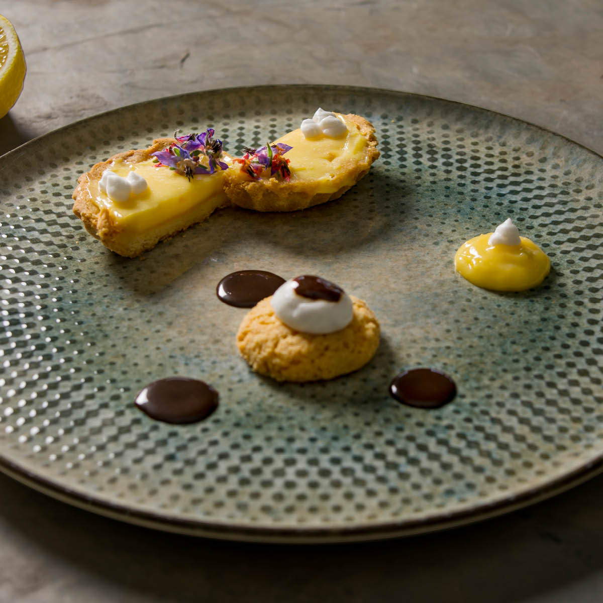 Lenta Ash Round Coupe Plate 270mm