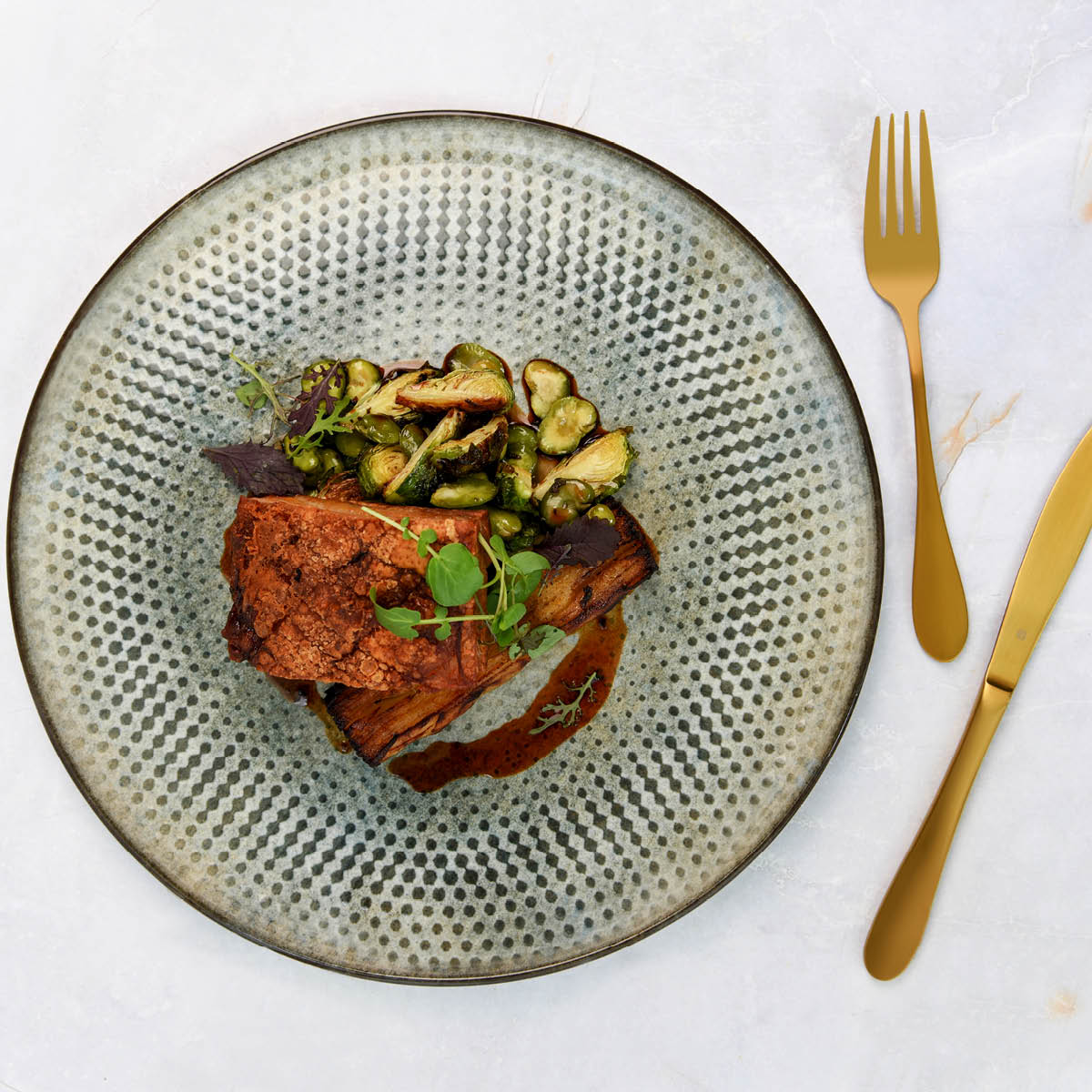 Lenta Olive Round Deep Bowl 140x60mm / 500ml