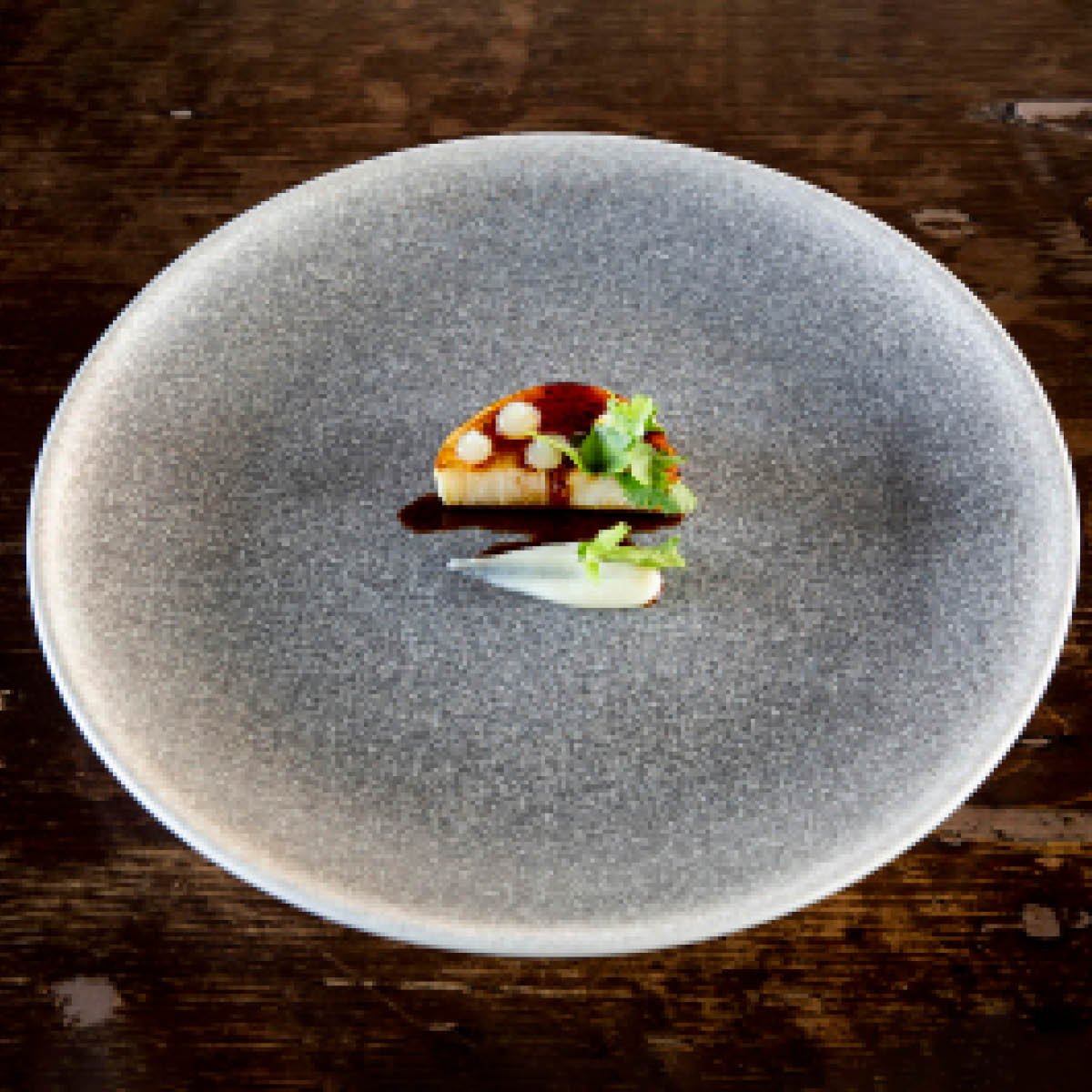 Luca Wood Round Coupe Plate 210mm