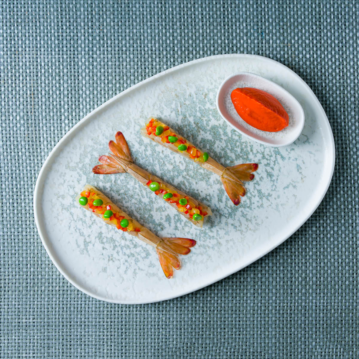 Lunar Ocean Oval Platter 340x230x20mm