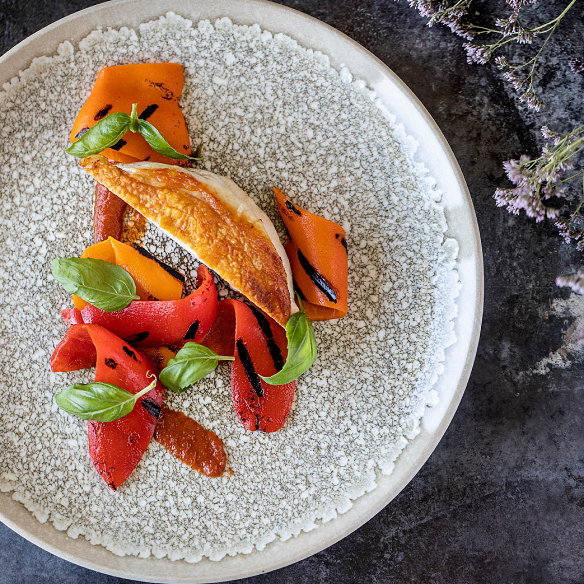 Thar Bloom Round Deep Bowl 140x60mm / 500ml