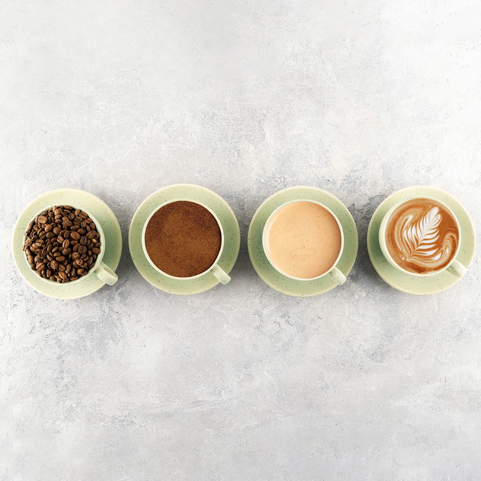 BW7000 Brew Pistachio Espresso Cup 90ml Tomkin Australia Hospitality Supplies