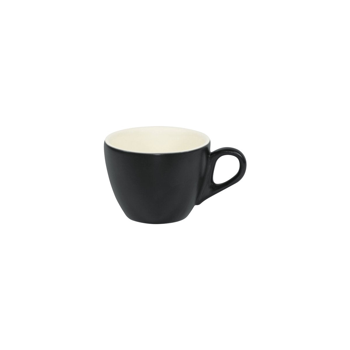 BW0710 Brew Smoke Matt Flat White Cup 160ml Tomkin Australia Hospitality Supplies