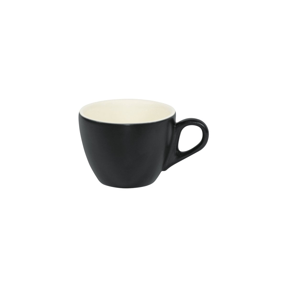 BW0715 Brew Smoke Matt Flat White Cup 220ml Tomkin Australia Hospitality Supplies