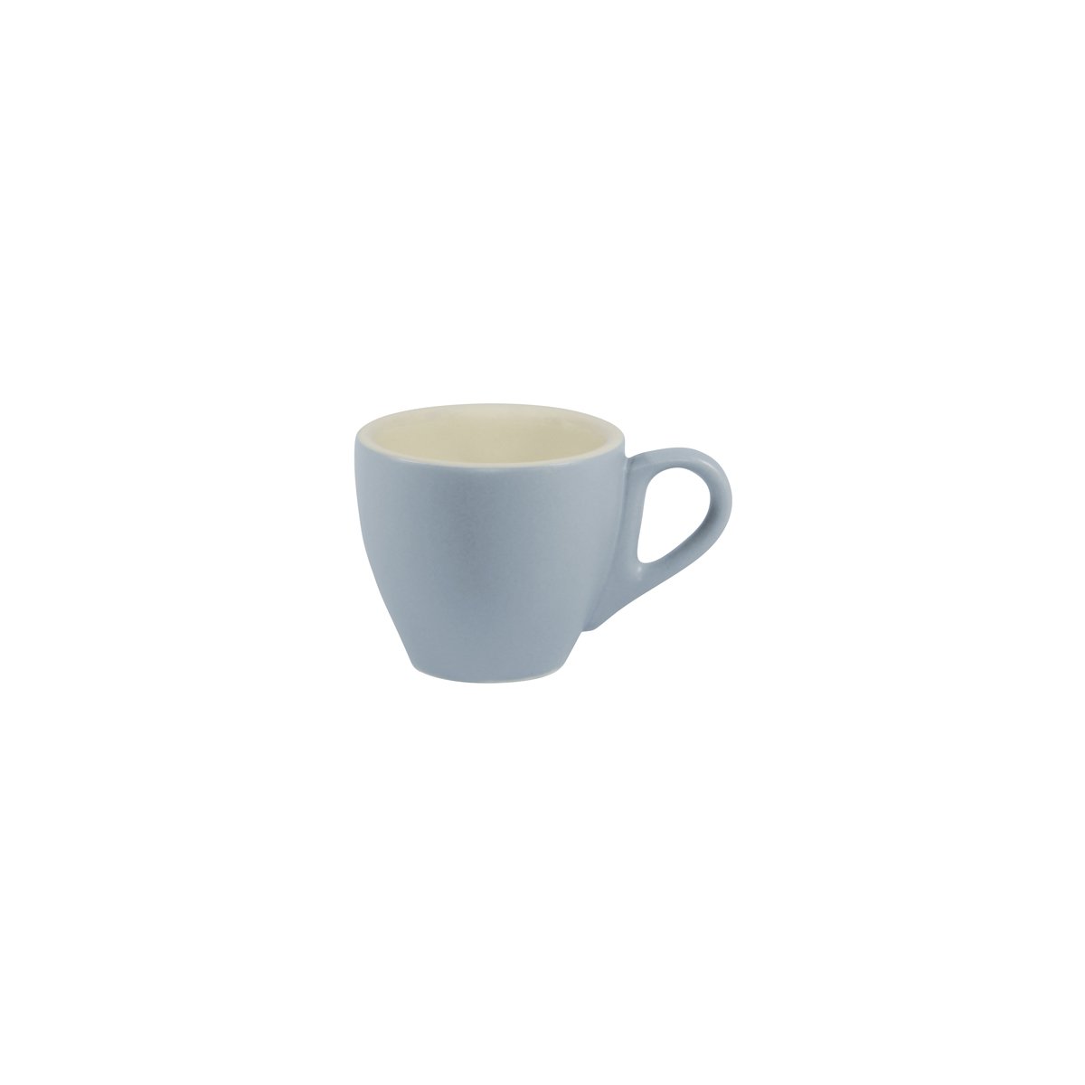 BW0800 Brew Silver Ice Matt Espresso Cup 90ml Tomkin Australia Hospitality Supplies
