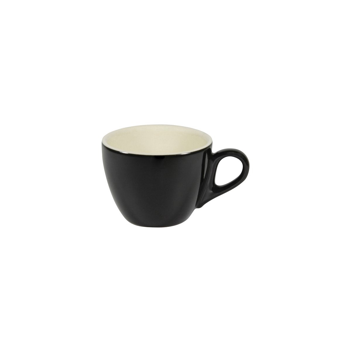 BW1010 Brew Onyx Flat White Cup 160ml Tomkin Australia Hospitality Supplies