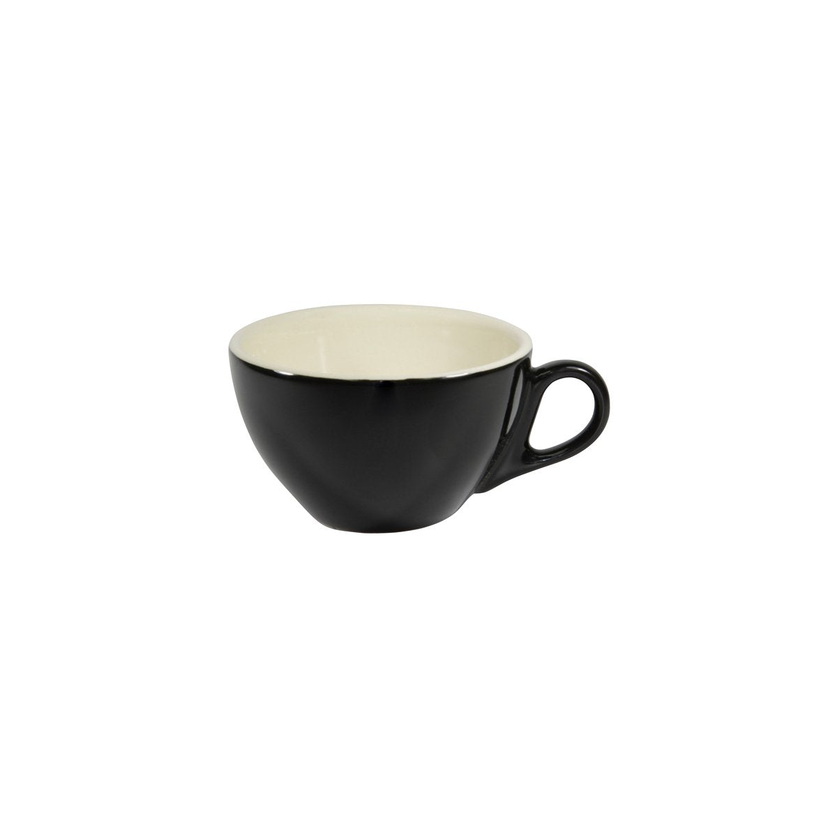 BW1030 Brew Onyx Cappuccino Cup 220ml Tomkin Australia Hospitality Supplies