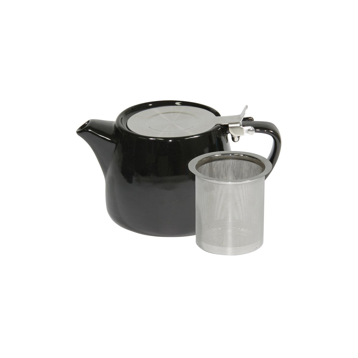 BW1060 Brew Onyx Stackable Teapot 500ml Tomkin Australia Hospitality Supplies