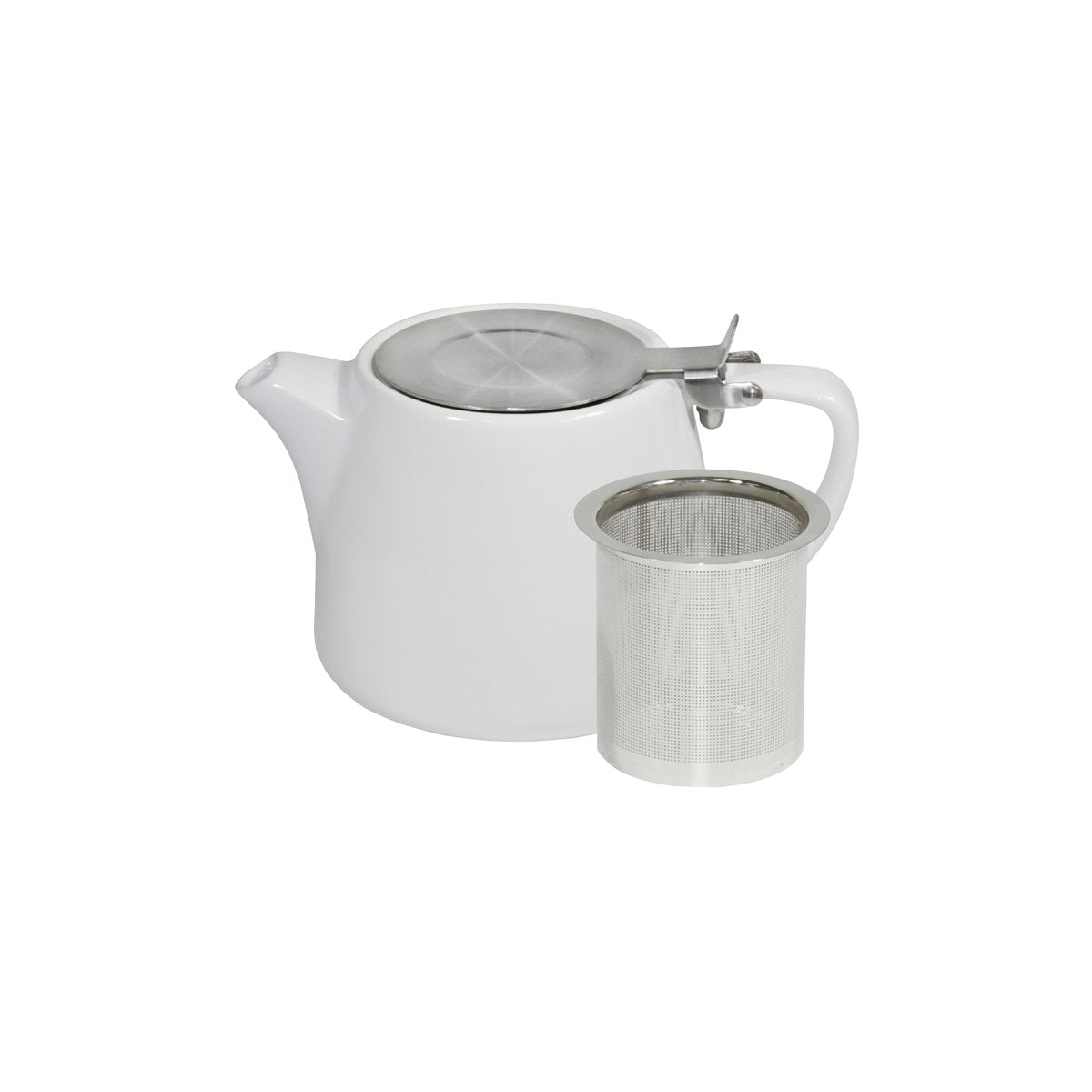 BW2060 Brew White Stackable Teapot 500ml Tomkin Australia Hospitality Supplies