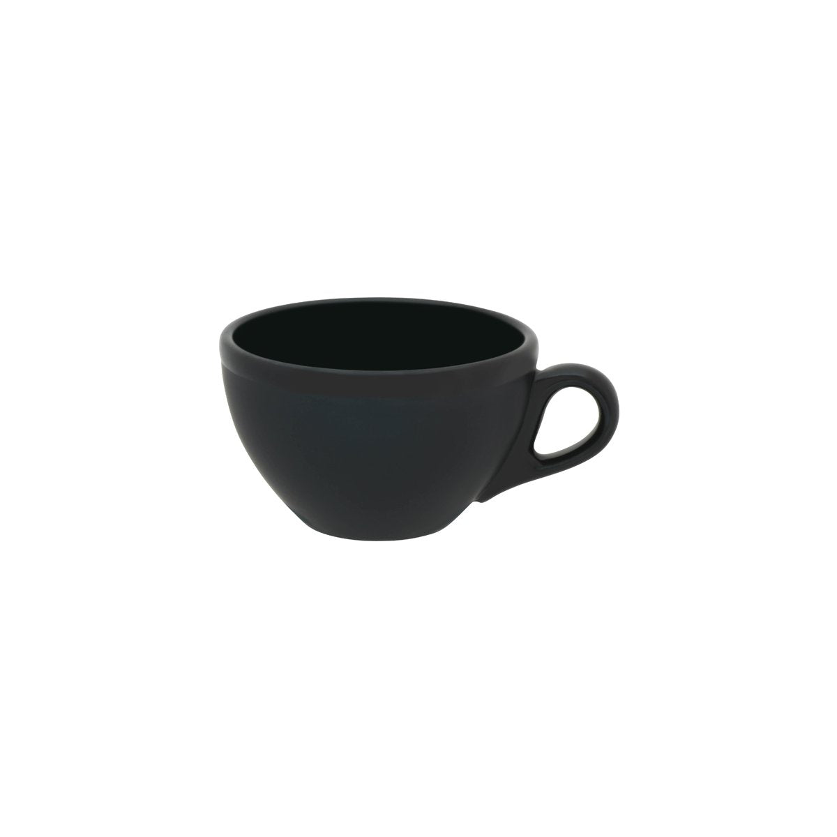 BW4030 Brew Smoke Matt Gloss Cappuccino Cup 220ml Tomkin Australia Hospitality Supplies