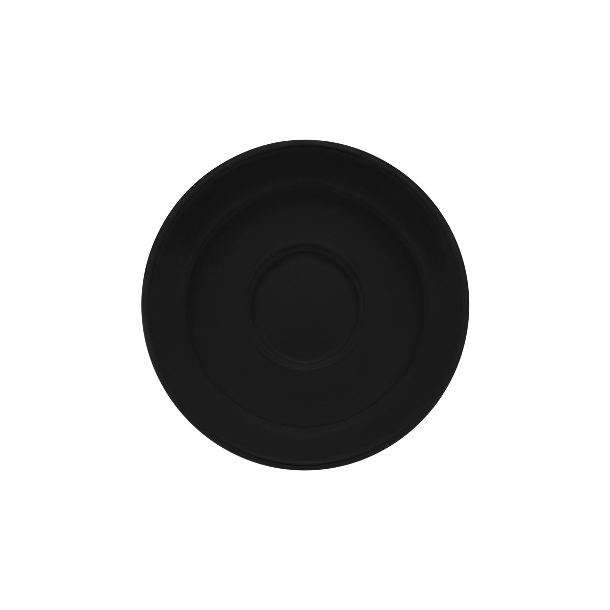 BW4040 Brew Smoke Matt Gloss Universal Saucer 142mm Tomkin Australia Hospitality Supplies