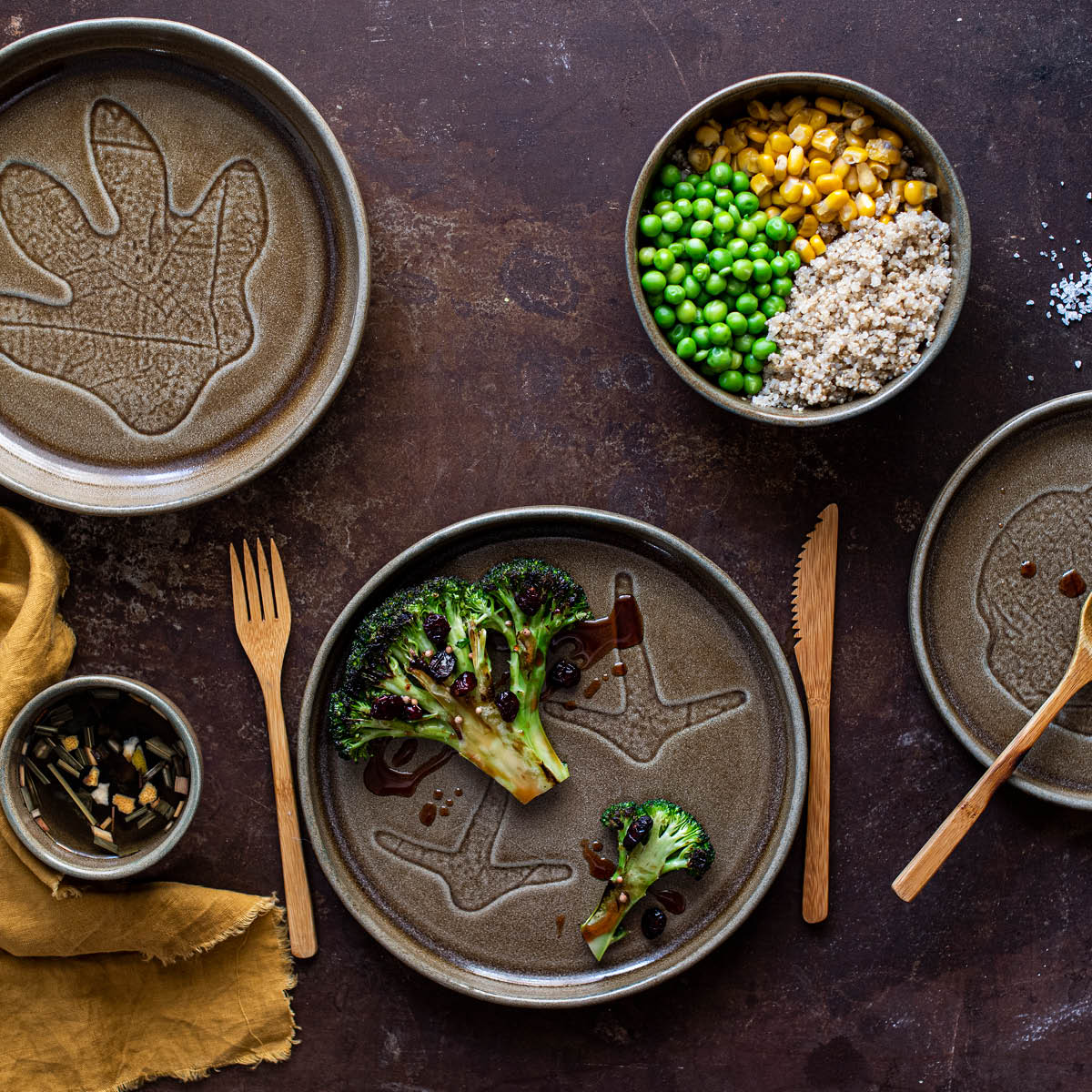 Terra Prints Cup with No Handle 220ml