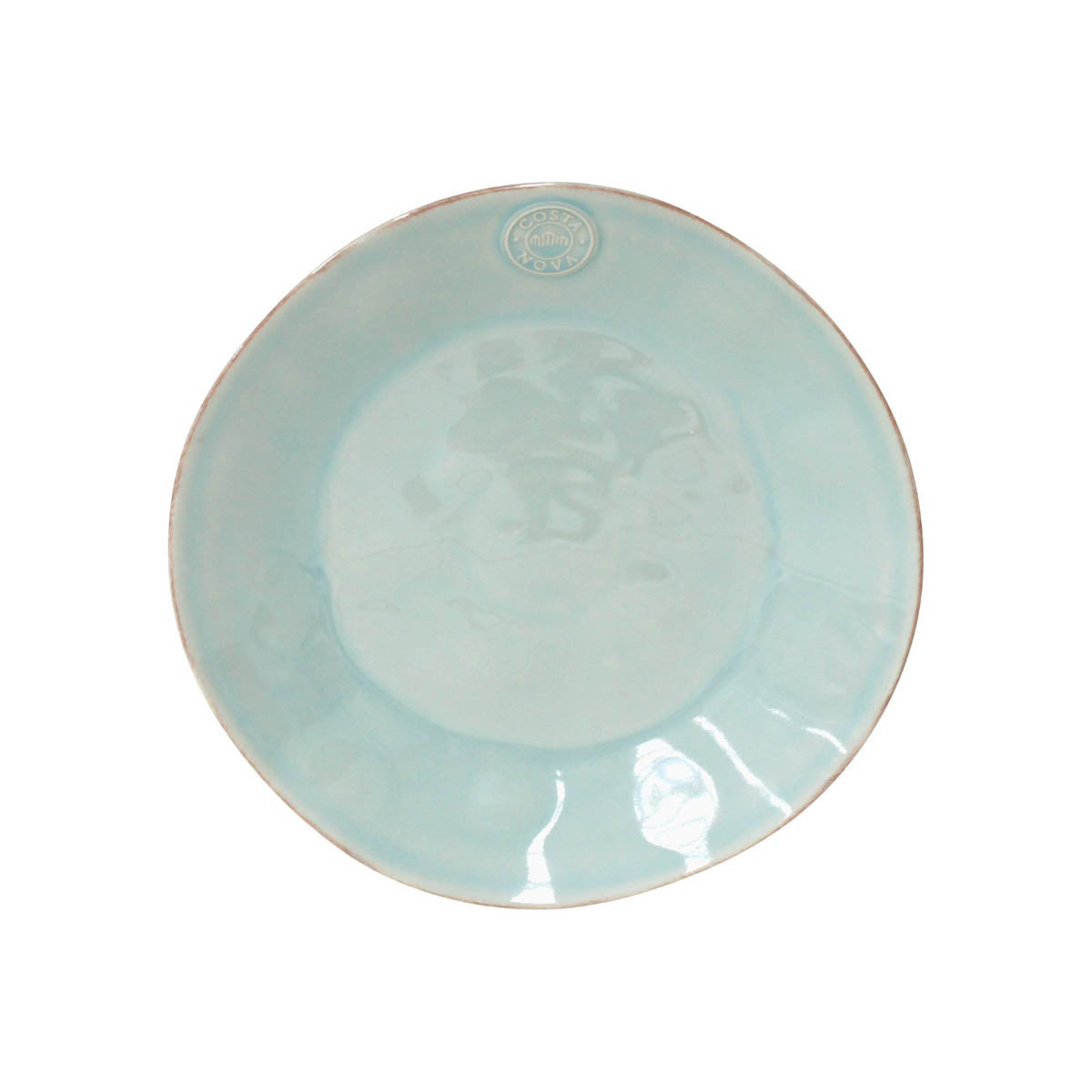 201281 Costa Nova Nova Turquoise Round Plate 272mm Tomkin Australia Hospitality Supplies