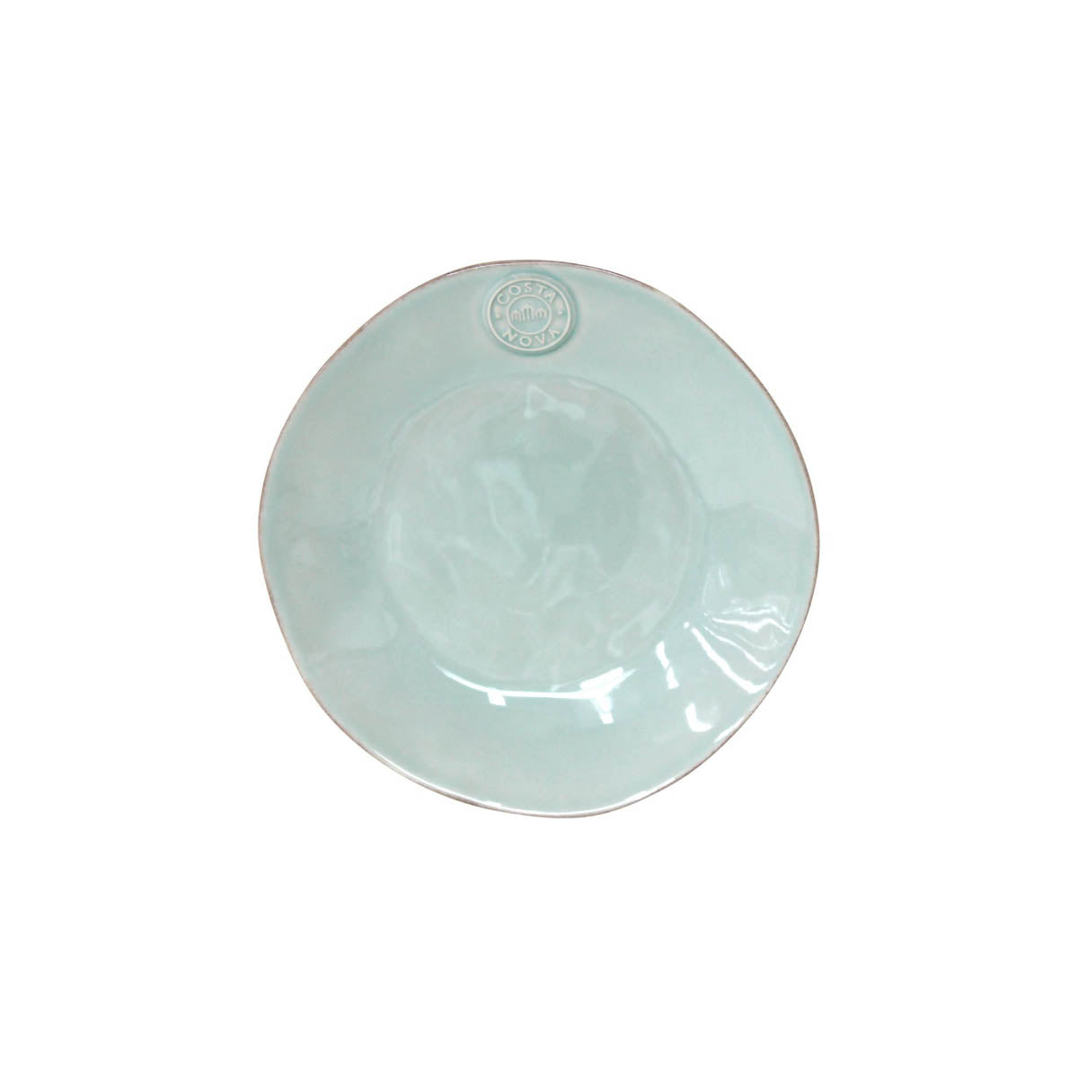 201283 Costa Nova Nova Turquoise Round Plate 211mm Tomkin Australia Hospitality Supplies