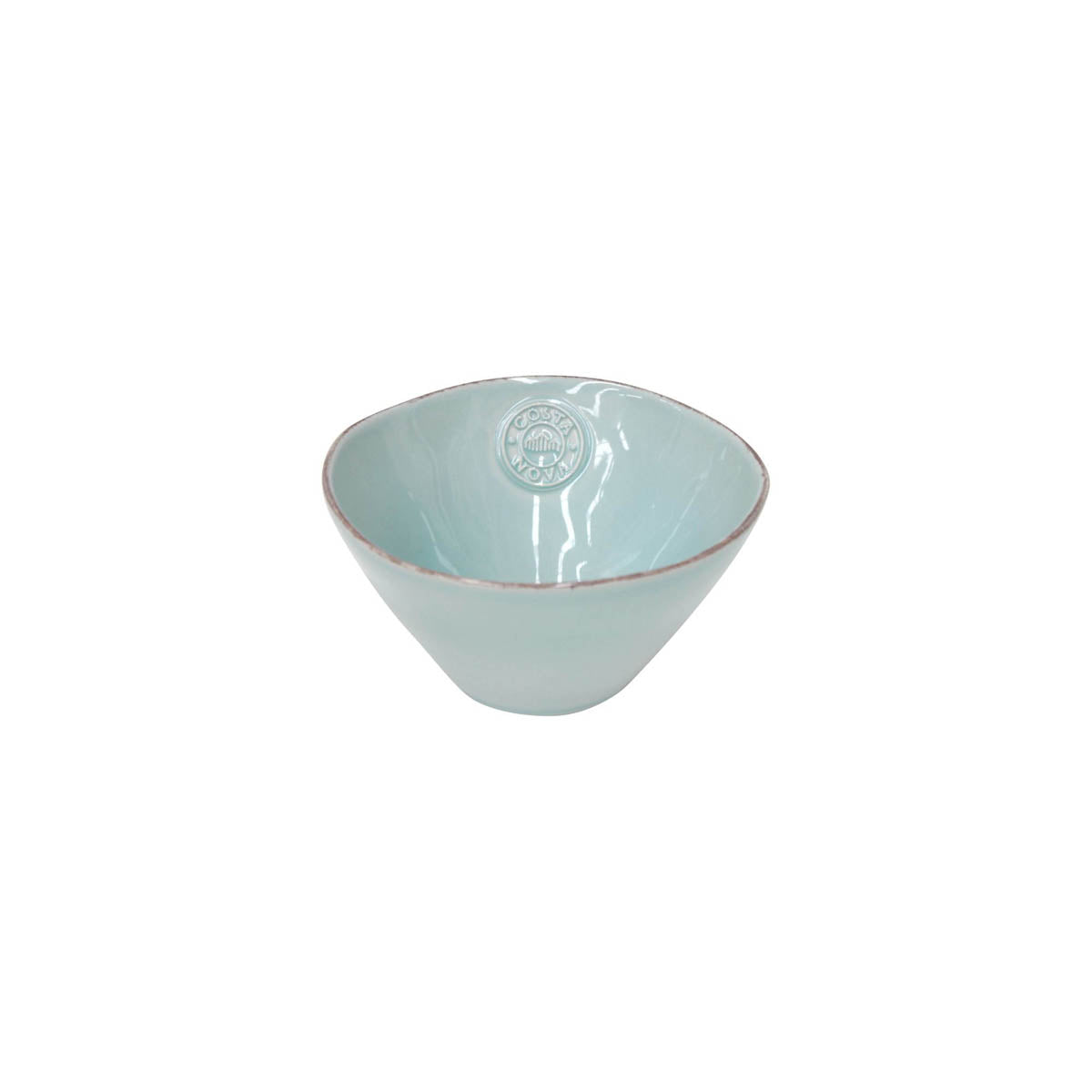 201285 Costa Nova Nova Turquoise Round Bowl 158mm / 520ml  Tomkin Australia Hospitality Supplies