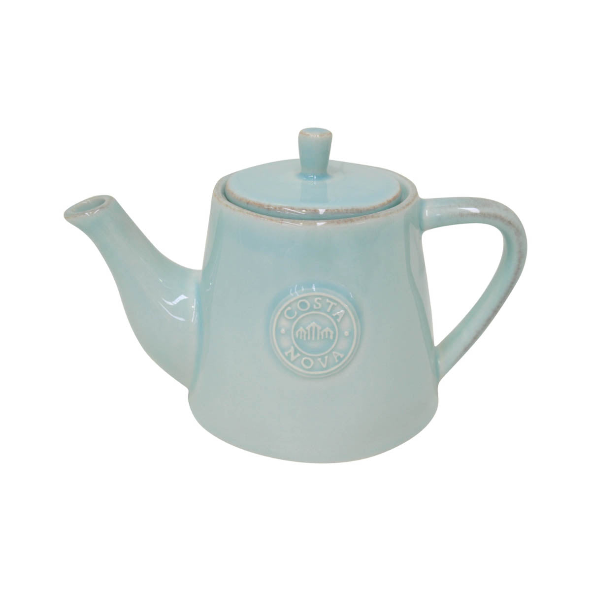 201290 Costa Nova Nova Turquoise Teapot 510ml  Tomkin Australia Hospitality Supplies