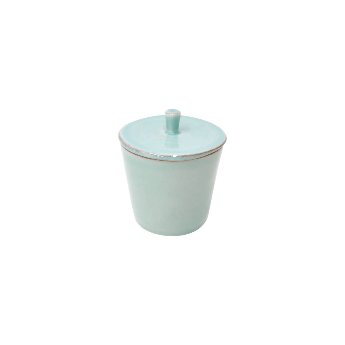 201292 Costa Nova Nova Turquoise Sugar Bowl 210ml  Tomkin Australia Hospitality Supplies