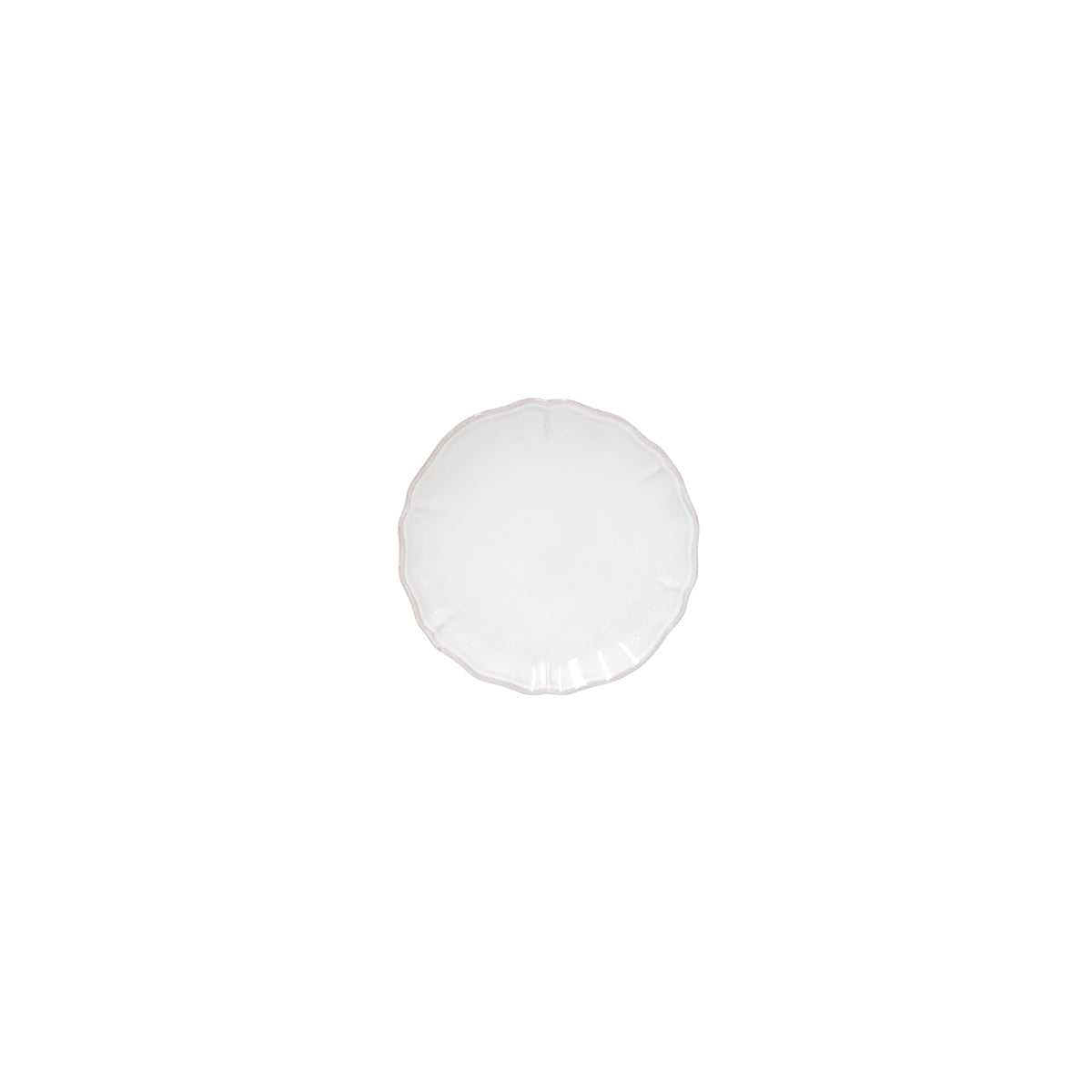 300005 Costa Nova Alentejo White Round Plate 168mm Tomkin Australia Hospitality Supplies