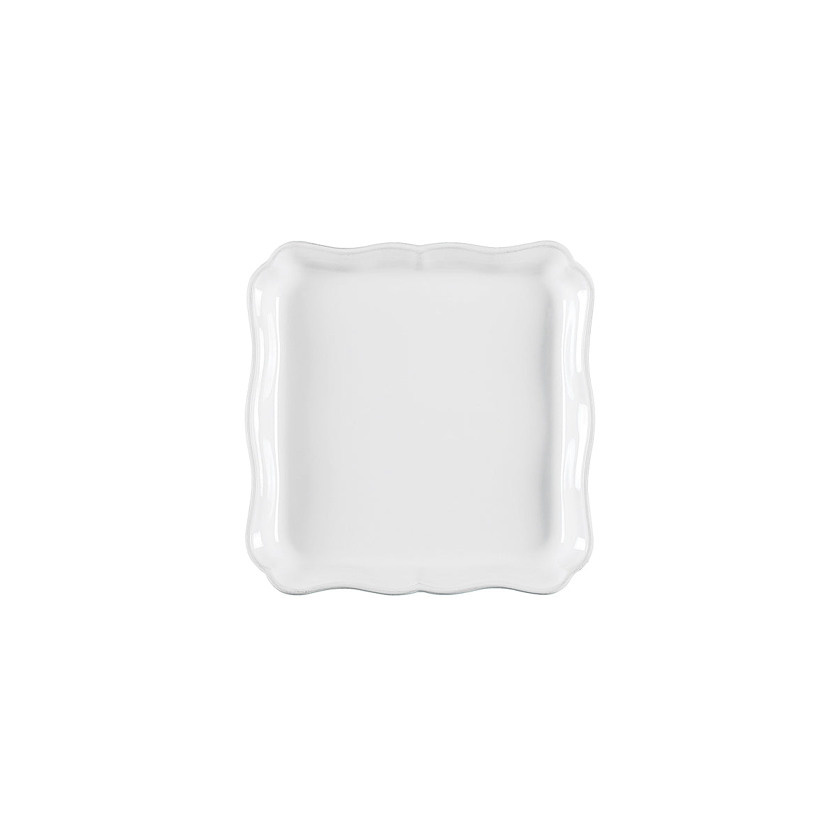300017 Costa Nova Alentejo White Square Tray 210x207mm Tomkin Australia Hospitality Supplies