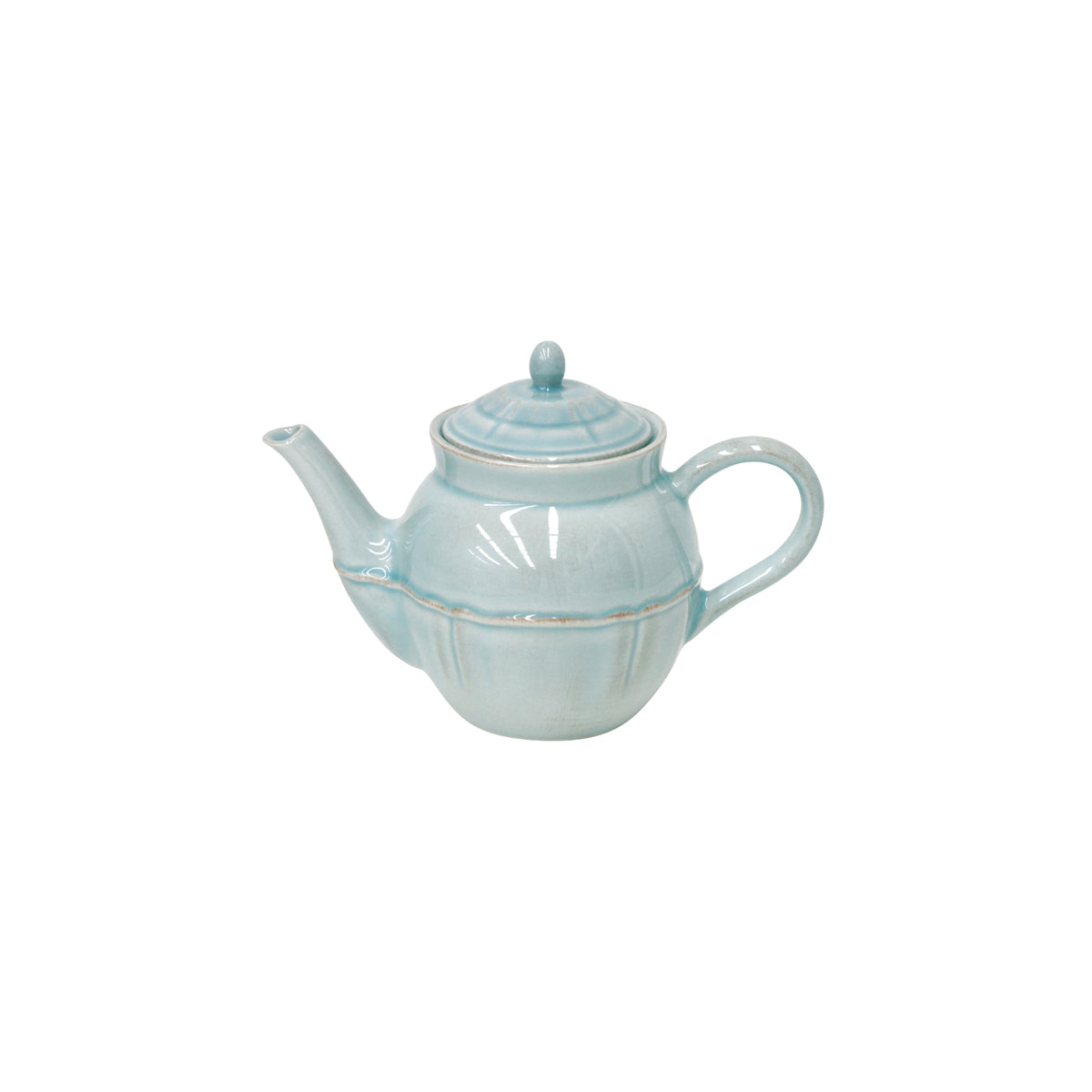 300060 Costa Nova Alentejo Turquoise Teapot 510ml Tomkin Australia Hospitality Supplies