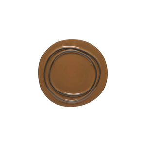 Ambar Dark Caramel Round Plate 281mm