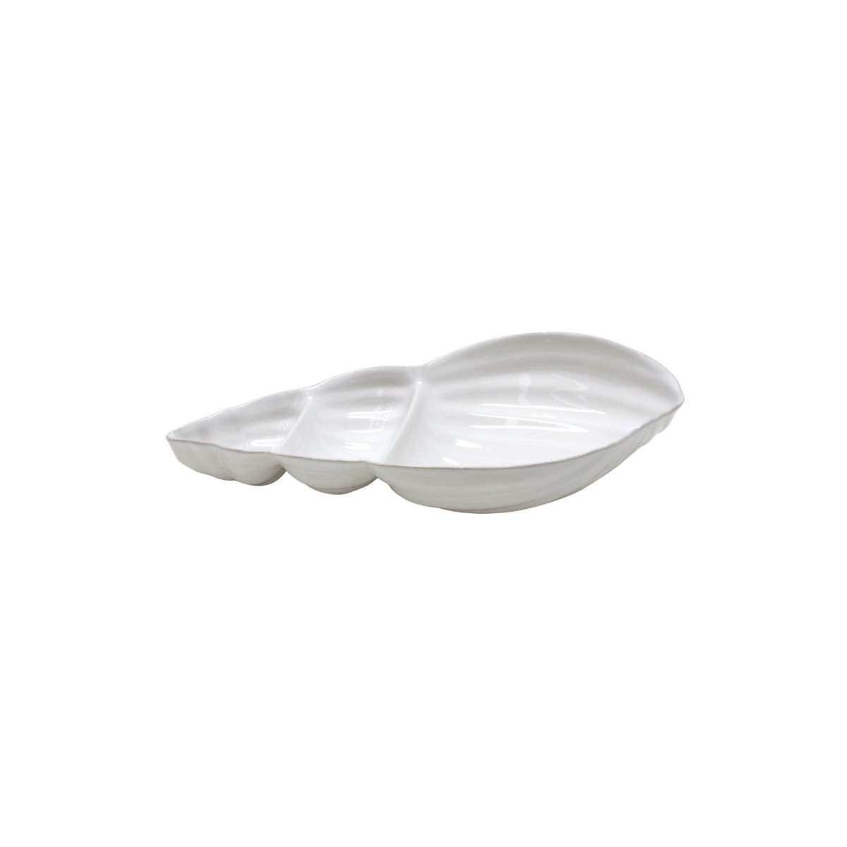 300125 Costa Nova Aparte White Appetizer Dish 406x206mm Tomkin Australia Hospitality Supplies