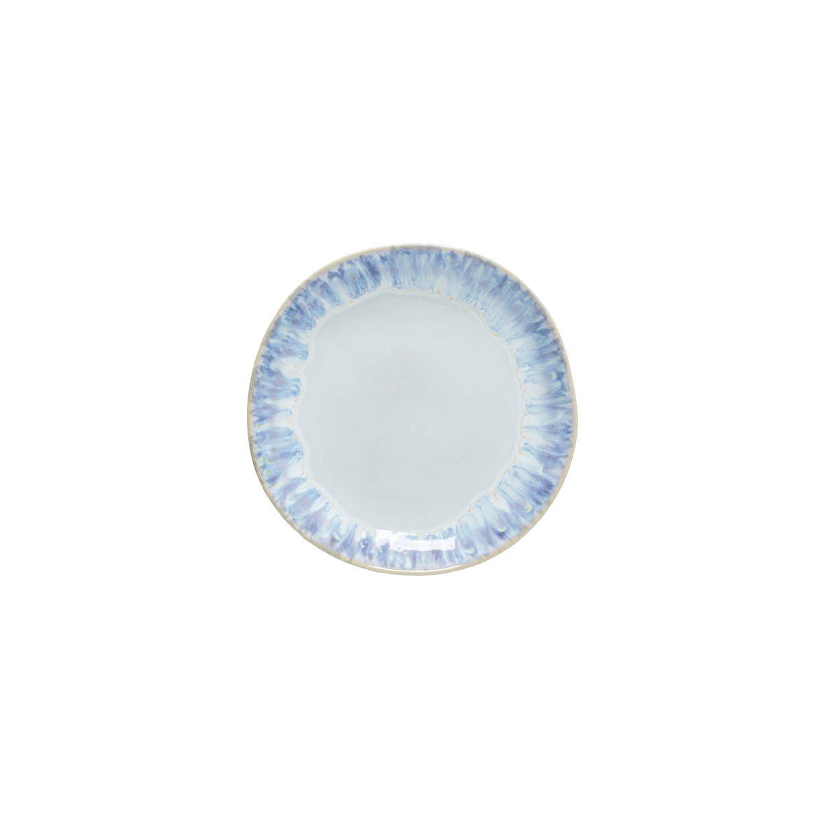 300381 Costa Nova Brisa Ria Blue Round Plate 217mm Tomkin Australia Hospitality Supplies