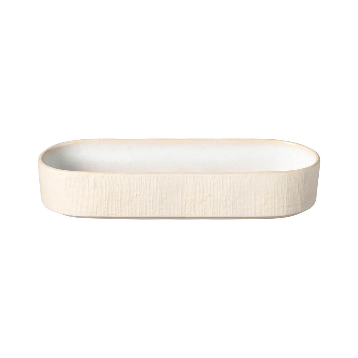 301115 Costa Nova Notos Dune Path Deep Oval Tray 254x48mm Tomkin Australia Hospitality Supplies