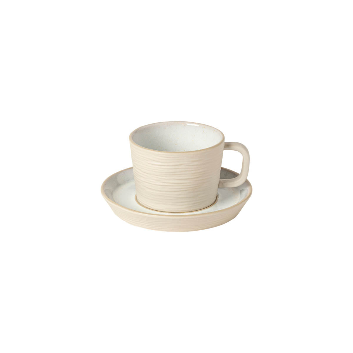301131 Costa Nova Notos Dune Path Tea Cup & Saucer Set 200ml Tomkin Australia Hospitality Supplies