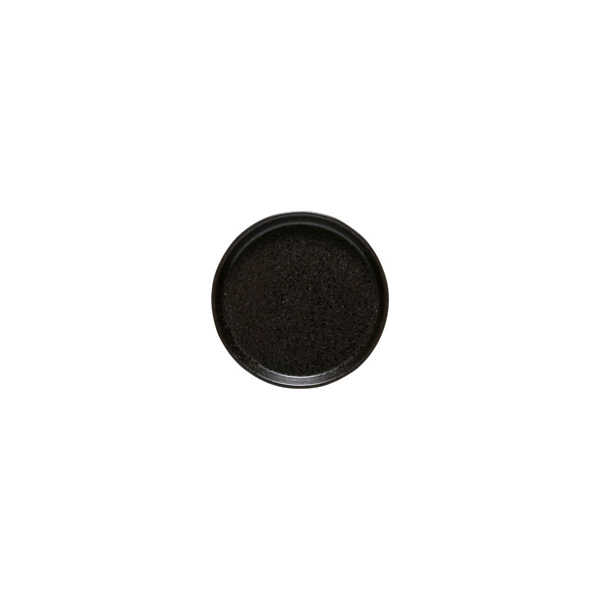 301156 Costa Nova Notos Latitude Black Round Plate 125mm Tomkin Australia Hospitality Supplies