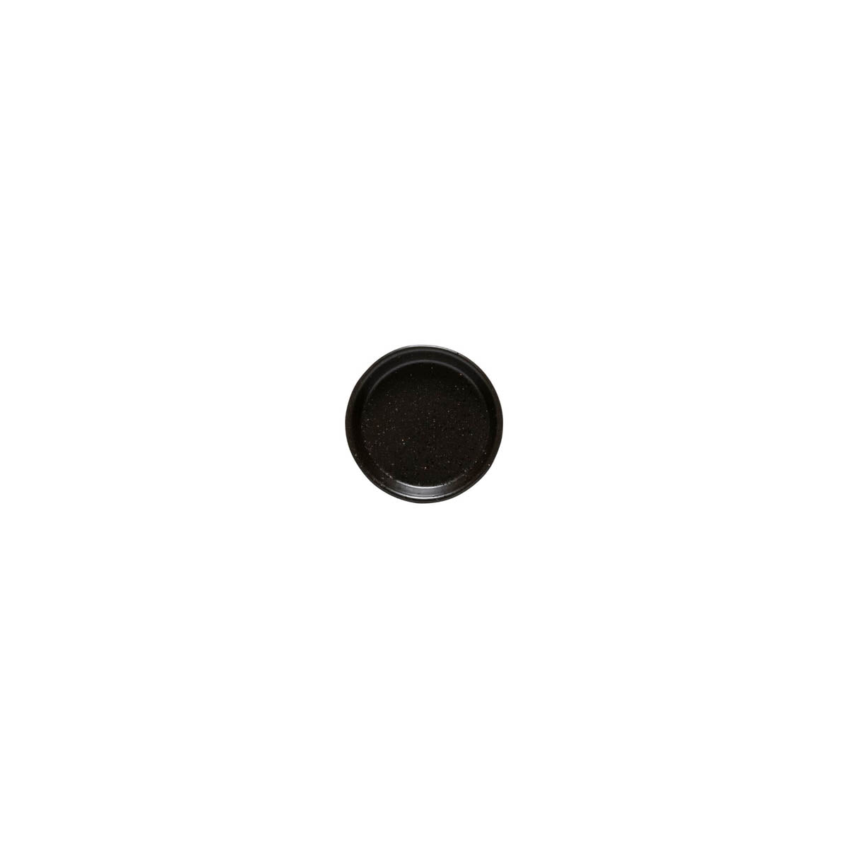 301157 Costa Nova Notos Latitude Black Round Plate 77mm Tomkin Australia Hospitality Supplies