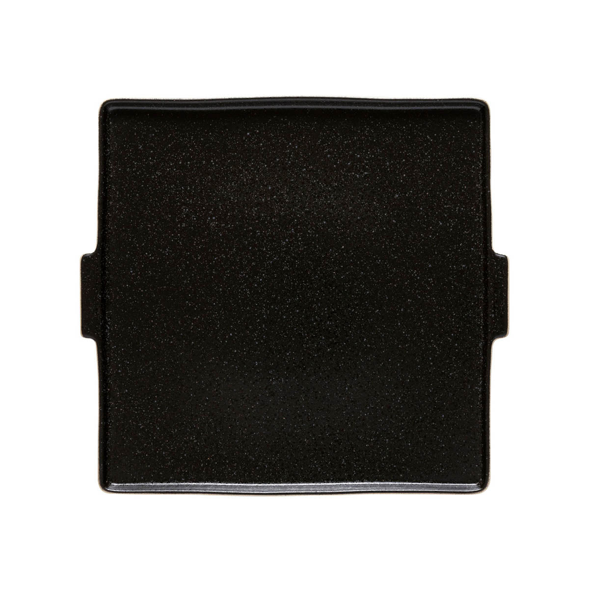 301160 Costa Nova Notos Latitude Black Square Plate 267x20mm Tomkin Australia Hospitality Supplies