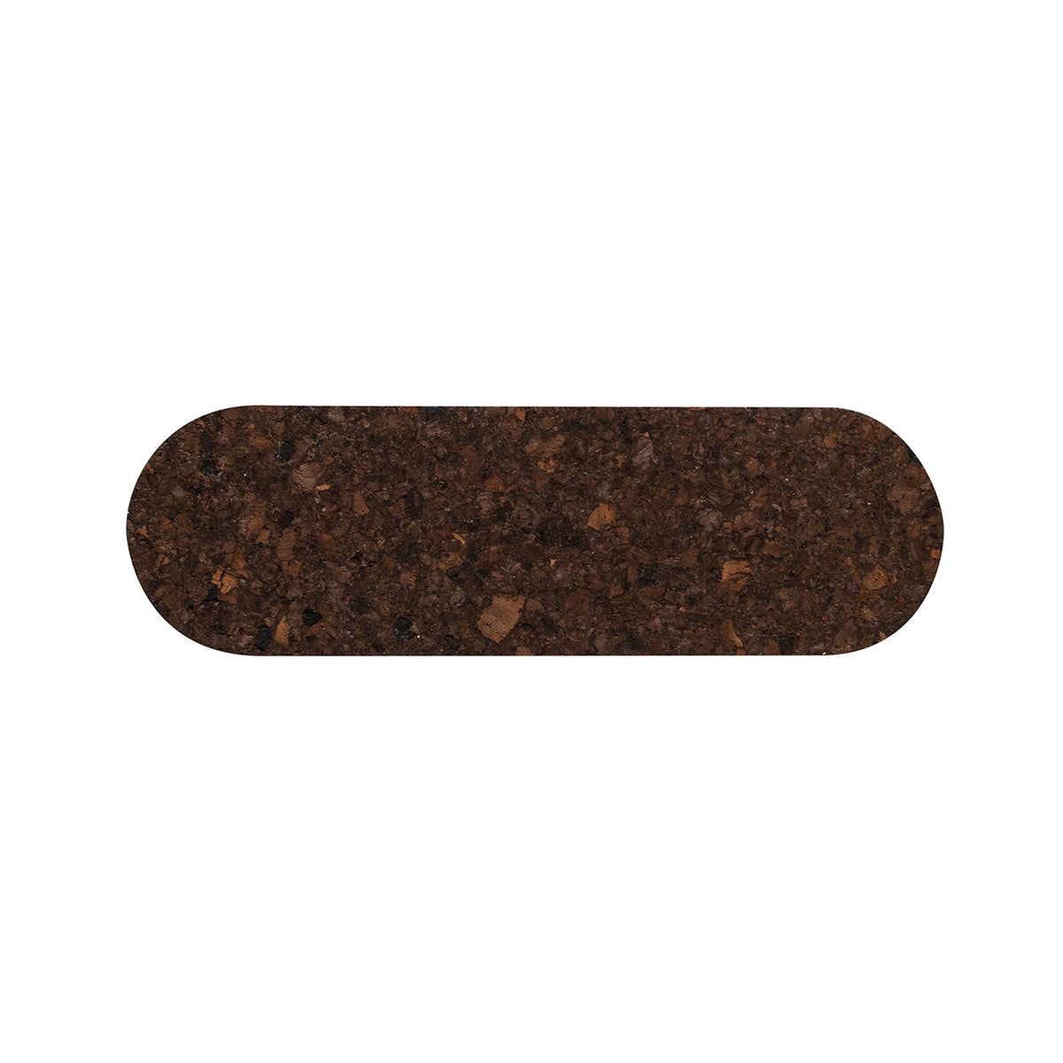 301221 Costa Nova Notos Smoked Cork Oval Inlay 237x73mm  Tomkin Australia Hospitality Supplies