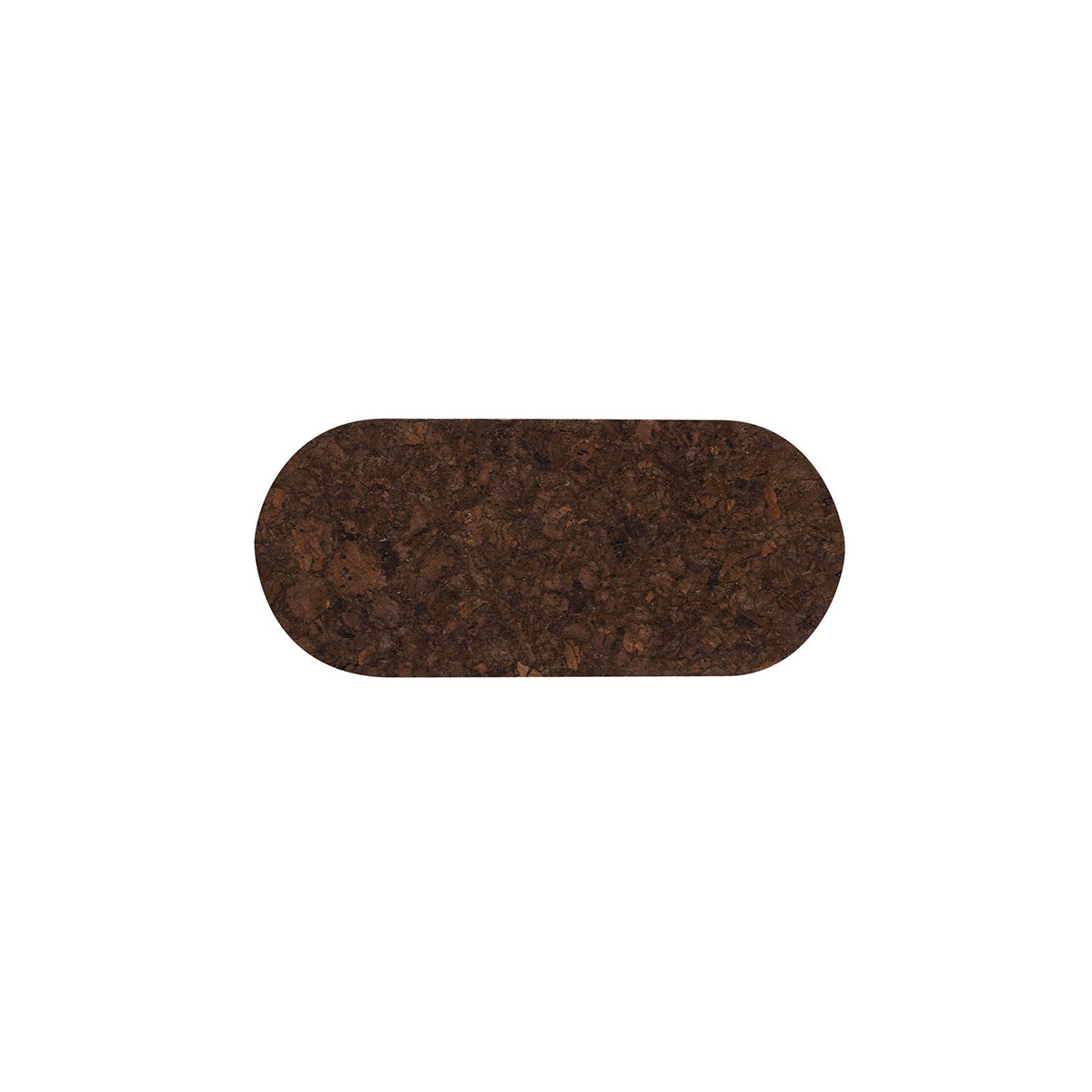301222 Costa Nova Notos Smoked Cork Oval Inlay 167x73mm  Tomkin Australia Hospitality Supplies