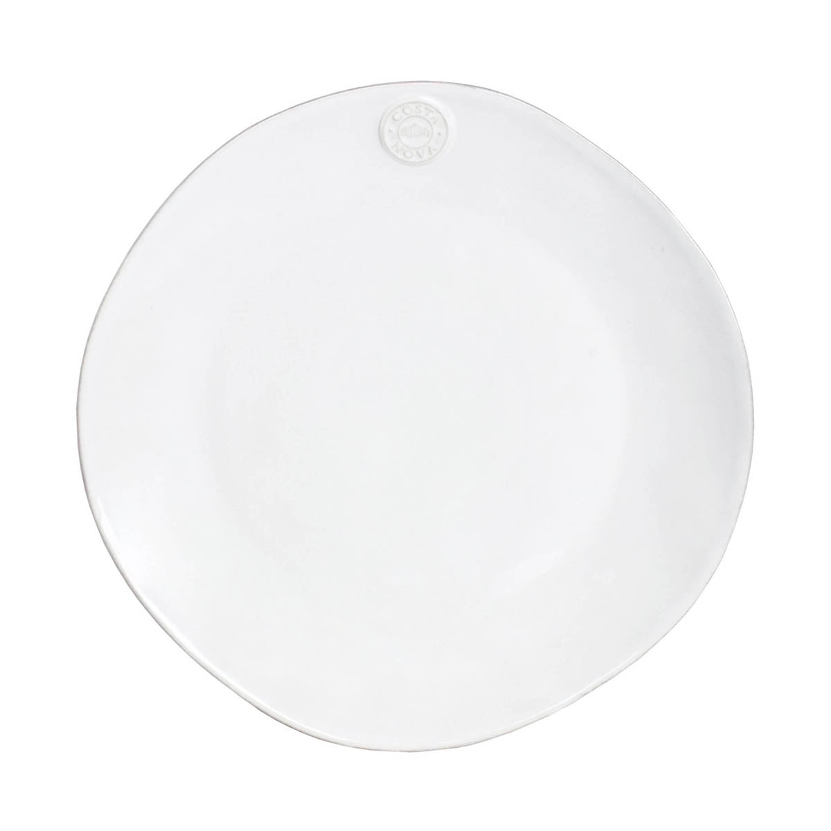 301230 Costa Nova Nova White Round Plate 327mm Tomkin Australia Hospitality Supplies