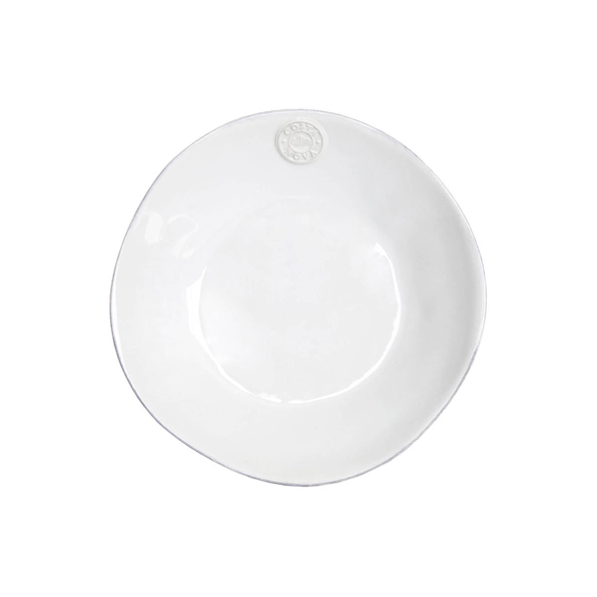 301232 Costa Nova Nova White Soup/Pasta Plate 255mm / 790ml  Tomkin Australia Hospitality Supplies