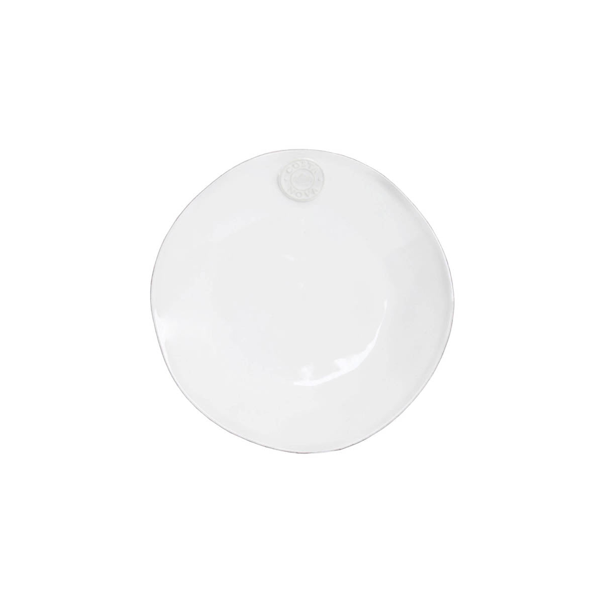 301233 Costa Nova Nova White Round Plate 211x31mm  Tomkin Australia Hospitality Supplies