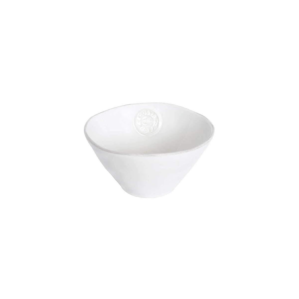 301235 Costa Nova Nova White Round Bowl 158x81mm / 520ml  Tomkin Australia Hospitality Supplies