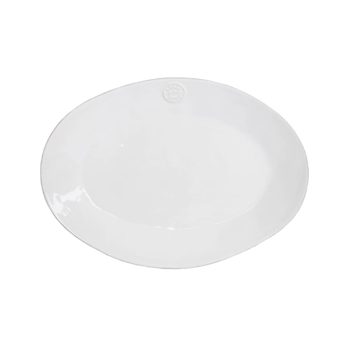 301245 Costa Nova Nova White Oval Platter 290x214mm Tomkin Australia Hospitality Supplies