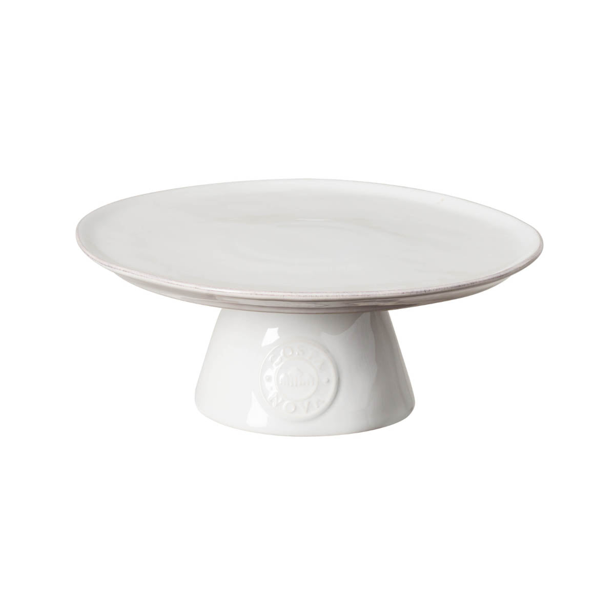 301248 Costa Nova Nova White Footed Plate 330x124mm  Tomkin Australia Hospitality Supplies